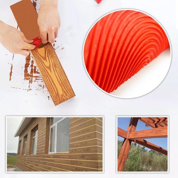 DIY wood texture – Zestaw do malowania tekstury drewna (2 sztuki) slider