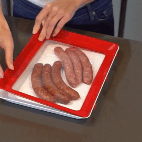 Clever Tray – taca do przechowywania żywności (2+2 GRATIS = 4szt) 02