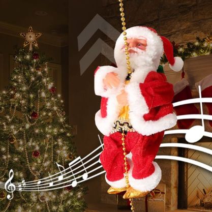 CLIMBING SANTA – Muzyczny Mikołaj na linie slider