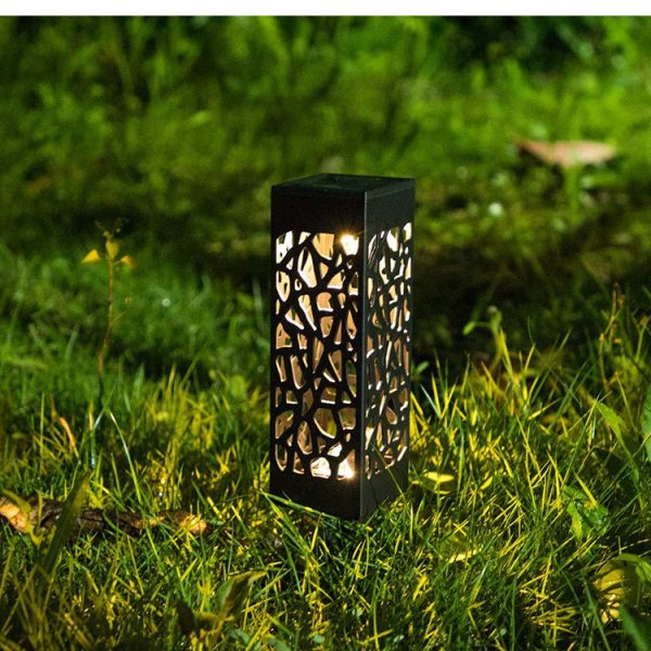 Dekoracyjna ogrodowa lampa solarna 1 + 1 GRATIS – LANTERNA slider