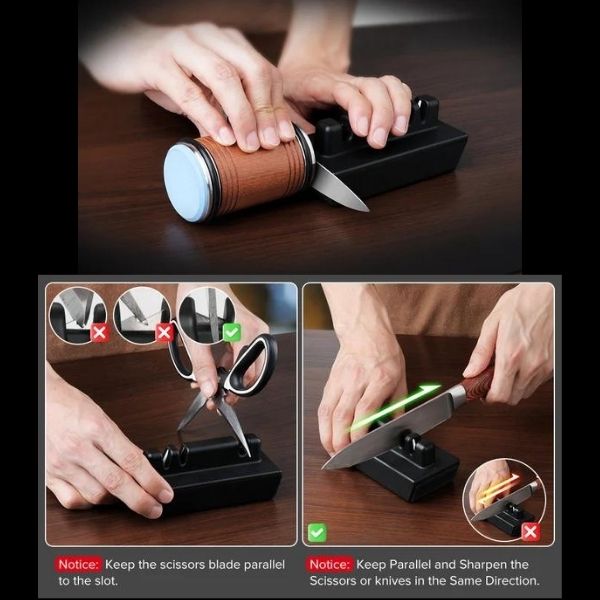 Magnetyczna ostrzałka do noży – SHARPEDGE slider