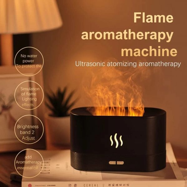 CozyFlame – Nawilżacz powietrza z efektem płomienia slider
