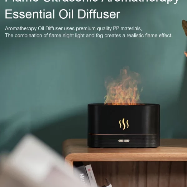 CozyFlame – Nawilżacz powietrza z efektem płomienia slider