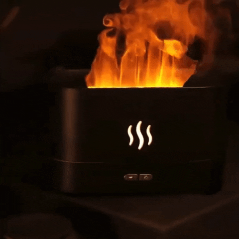 CozyFlame – Nawilżacz powietrza z efektem płomienia slider