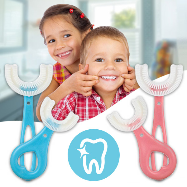 Kidsbrush – Innowacyjnie wyprofilowana szczoteczka do zębów (2 szt.)