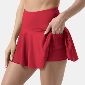 Spódnica Lalloo z zabudowanymi szortami 03