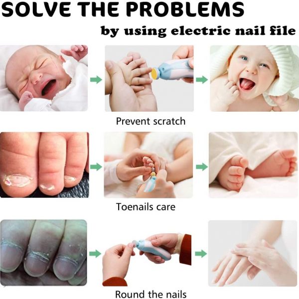 BabyNail – Elektryczny obcinacz do paznokci dla dzieci slider