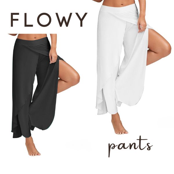 Flowy pants – Luźne Szerokie Spodnie