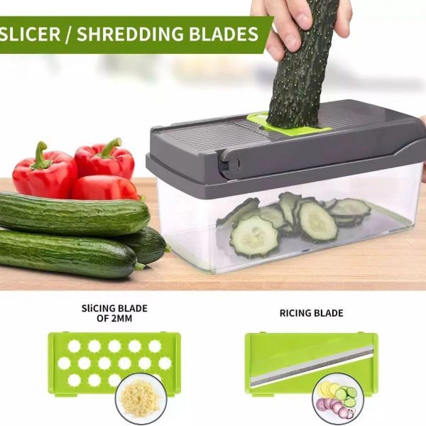 12 IN 1 FOOD DICER – Wielofunkcyjny nóż 12 w 1 slider