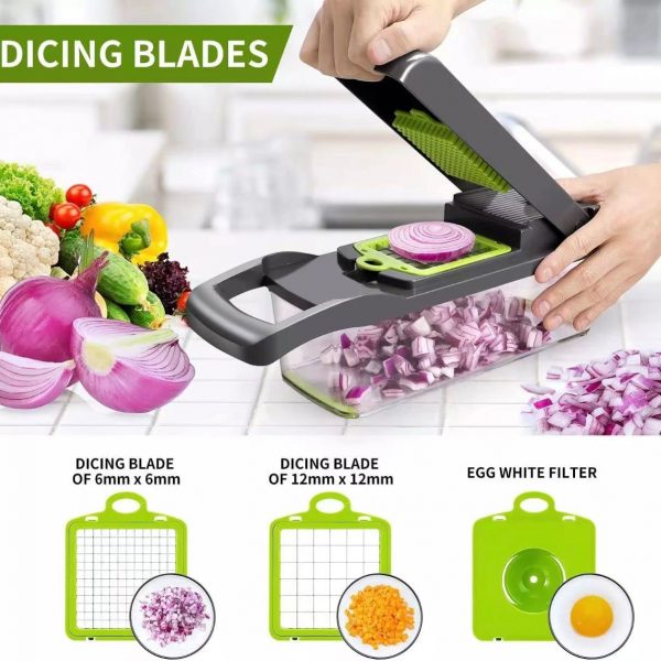 12 IN 1 FOOD DICER – Wielofunkcyjny nóż 12 w 1 slider