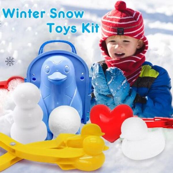 SNOW MODEL – Zestaw zimowych zabawek śnieżnych