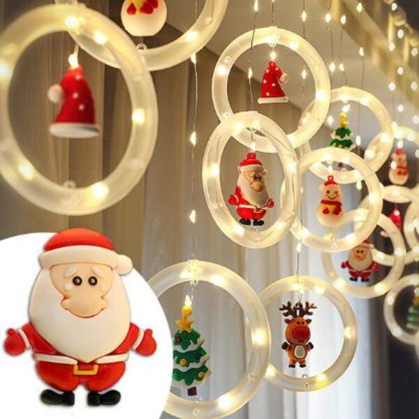 CHRISTMAS RINGS- świąteczne pierścienie LED