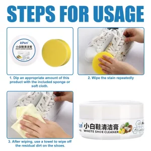 SHOE CLEANING CREAM – Krem do usuwania plam 03