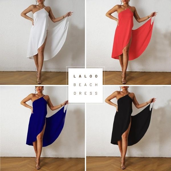 Wielofunkcyjna letnia sukienka – LALOO BEACH DRESS