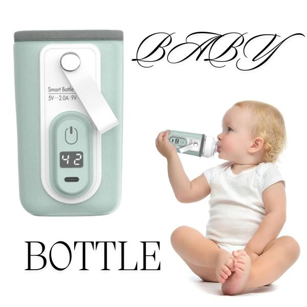 Przenośna podgrzewana butelka na mleko – BABY BOTTLE