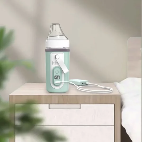 Przenośna podgrzewana butelka na mleko – BABY BOTTLE 03