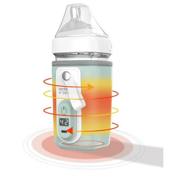 Przenośna podgrzewana butelka na mleko – BABY BOTTLE 02