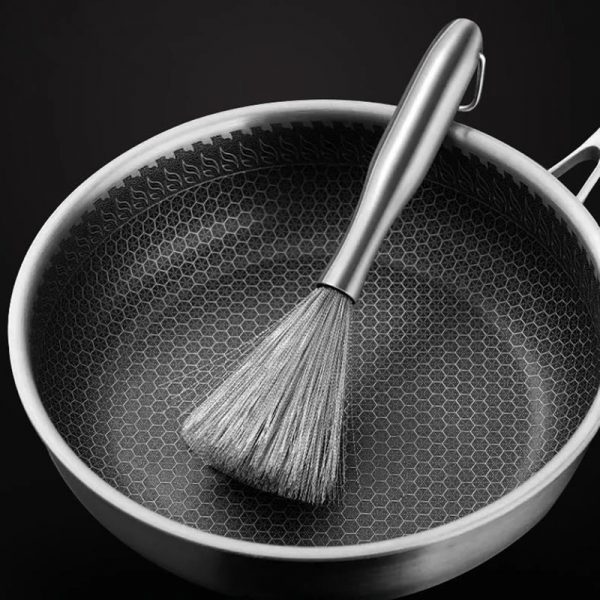 PotScrub – Szczotka do garnków ze stali nierdzewnej slider