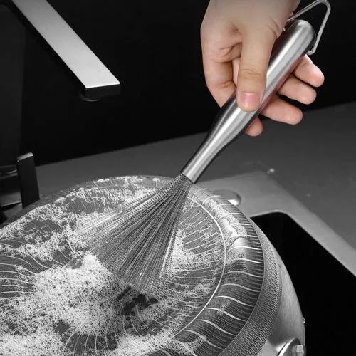 PotScrub – Szczotka do garnków ze stali nierdzewnej slider