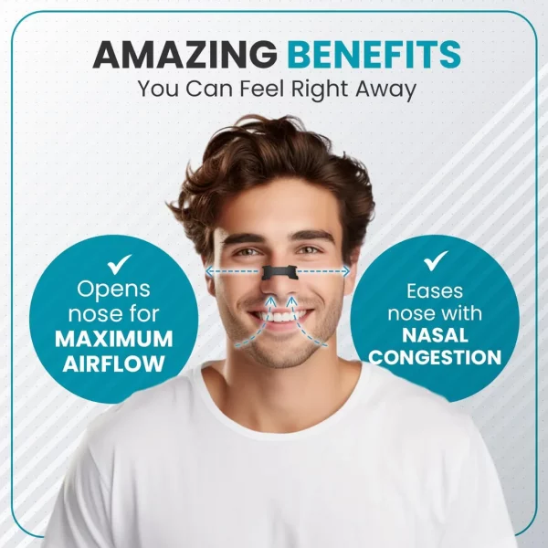 EasyBreathe – Magnetyczne paski na nos (15 szt.) slider