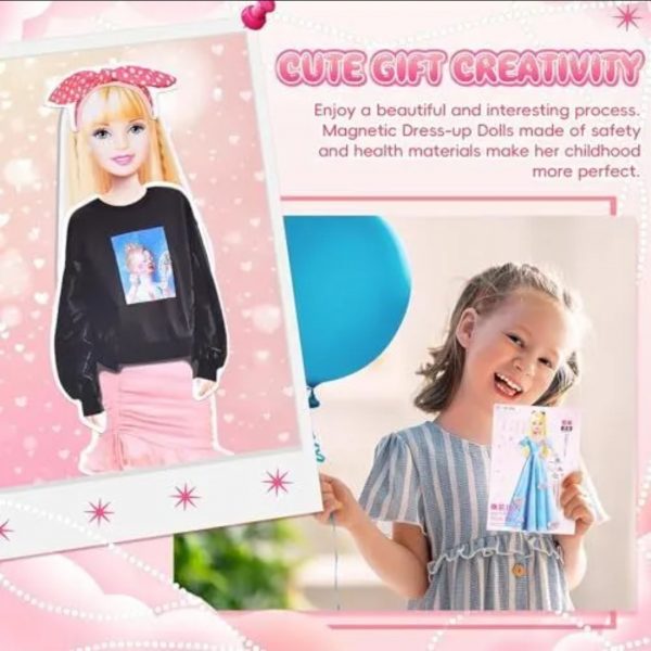 Doll Book – Magnetyczna książeczka do ubierania lalek slider