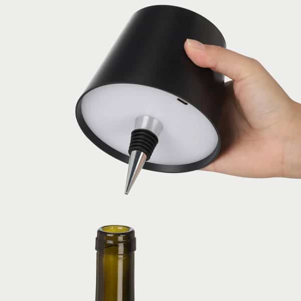 Bottle lamp – Bezprzewodowa lampa butelkowa slider