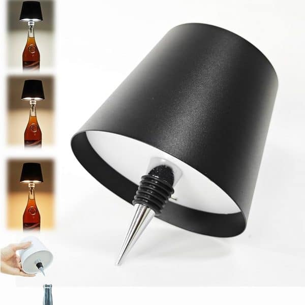 Bottle lamp – Bezprzewodowa lampa butelkowa slider
